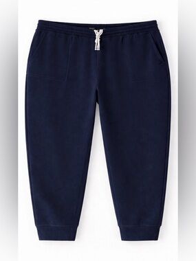 Tommy Hilfiger Navy Jogger Sweatpants XXL Drawstring Relaxed Fit Lounge Pants